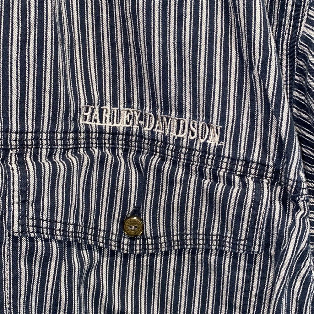 Harley Davidson Button Up - image 4